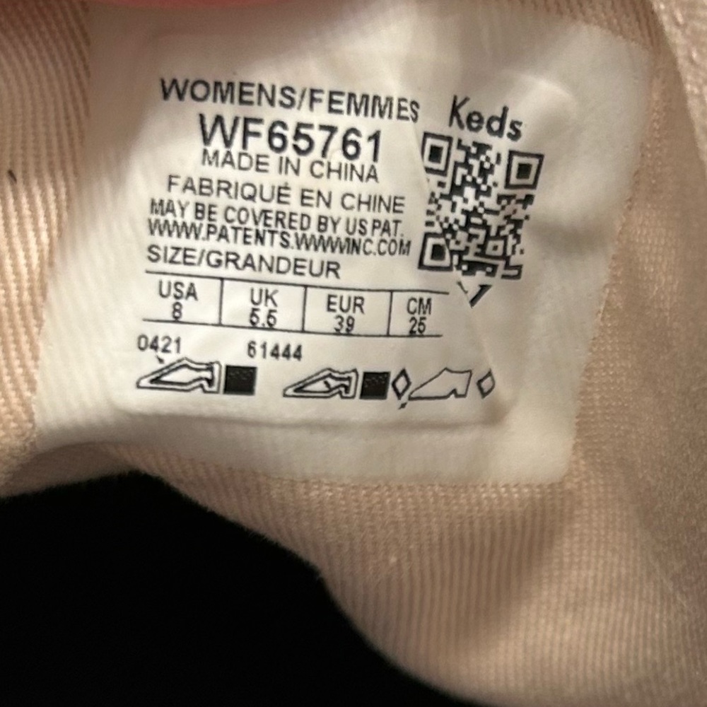 Keds Platform Sneakers Rose Gold Size 8 - Picture 10 of 10